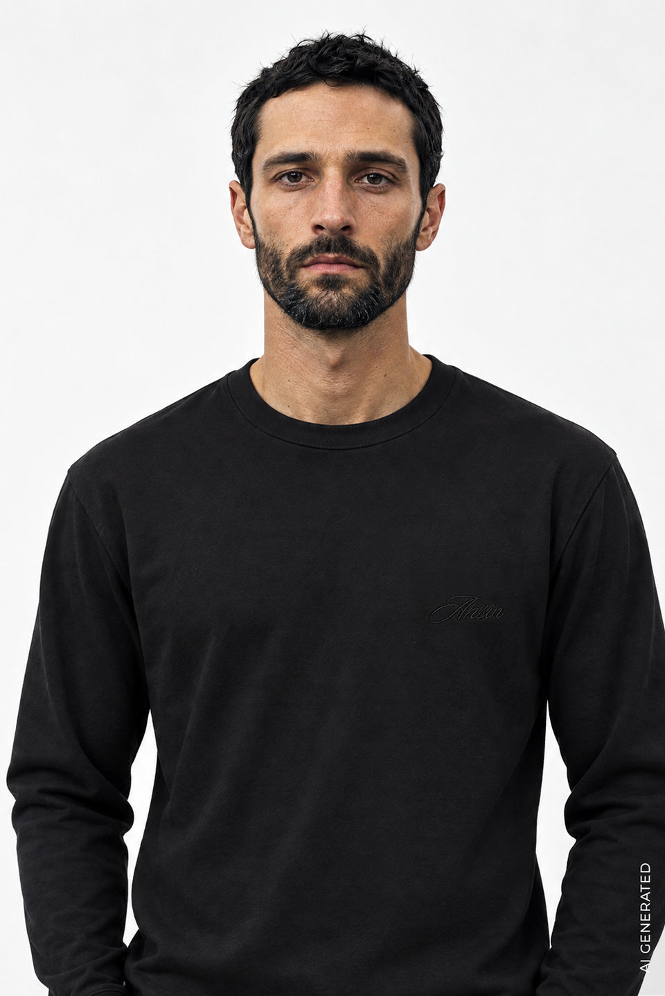 Longsleeve Mr Theo Black