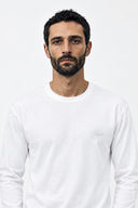 Mr Theo Off-White Long-Sleeved Top
