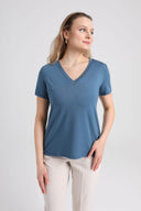 T-shirt Miss Classic Vintage Blue