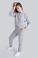 Spodnie Miss Relaxed Melange Grey