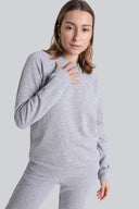 Bluza Miss Relaxed Melange Grey