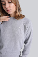 Bluza Miss Relaxed Melange Grey