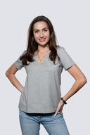 T-shirt Miss Classic Melange Grey