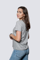 T-shirt Miss Classic Melange Grey