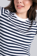 T-shirt Miss Marine Navy Stripes
