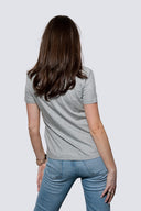 T-shirt Miss Classic Melange Grey