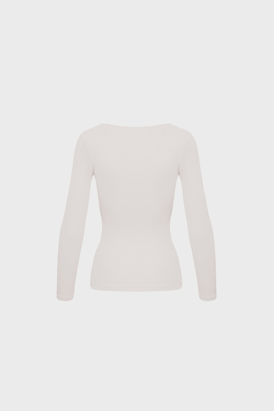 Miss Womanly Vanilla Long-Sleeved Top
