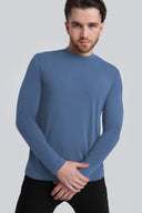 Longsleeve Mr Smooth Silver Blue
