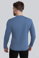 Longsleeve Mr Smooth Silver Blue