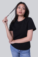 T-shirt Miss Mighty Black