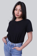 T-shirt Miss Mighty Black