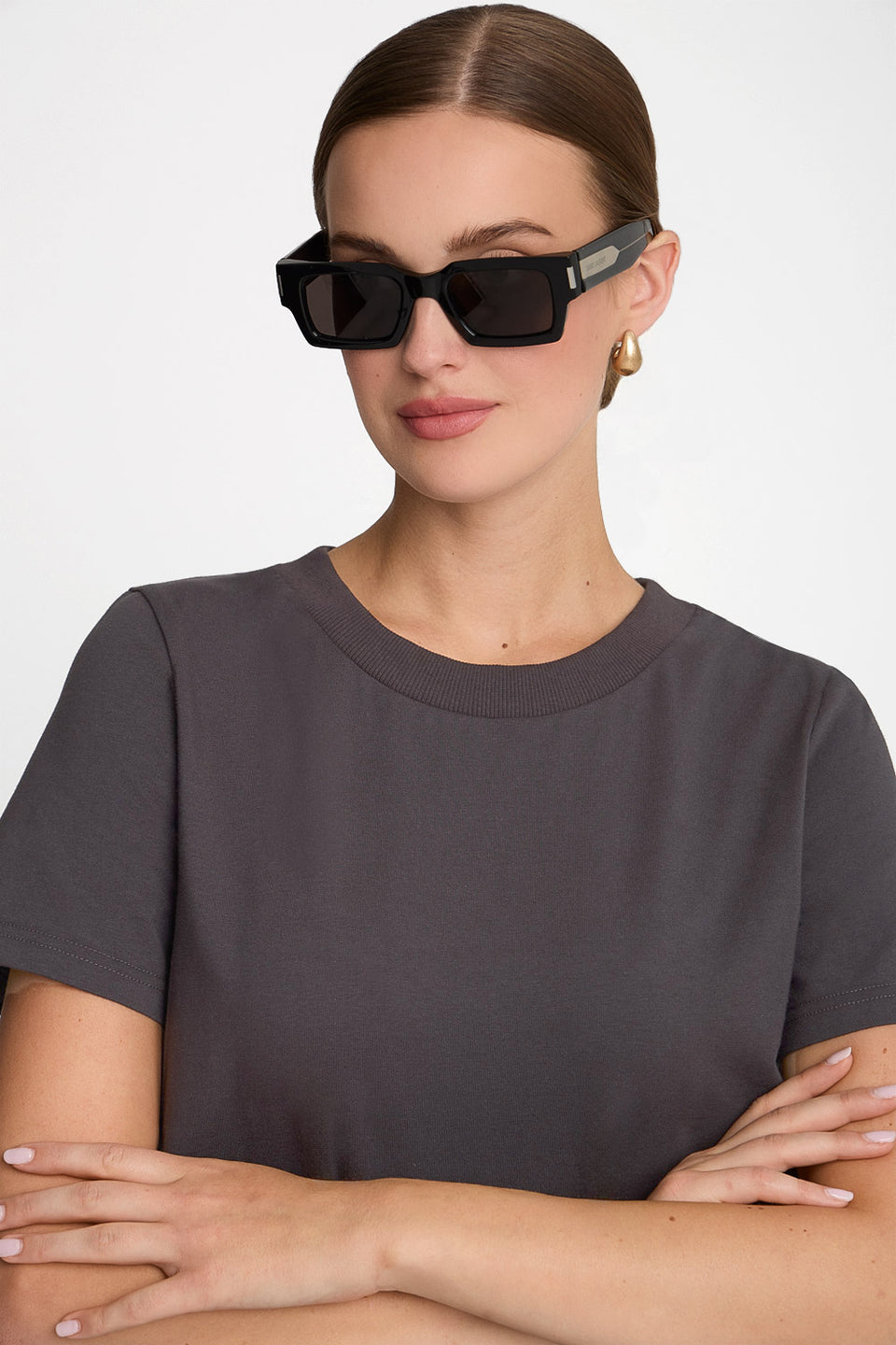 Miss Mighty Steel Grey T-shirt