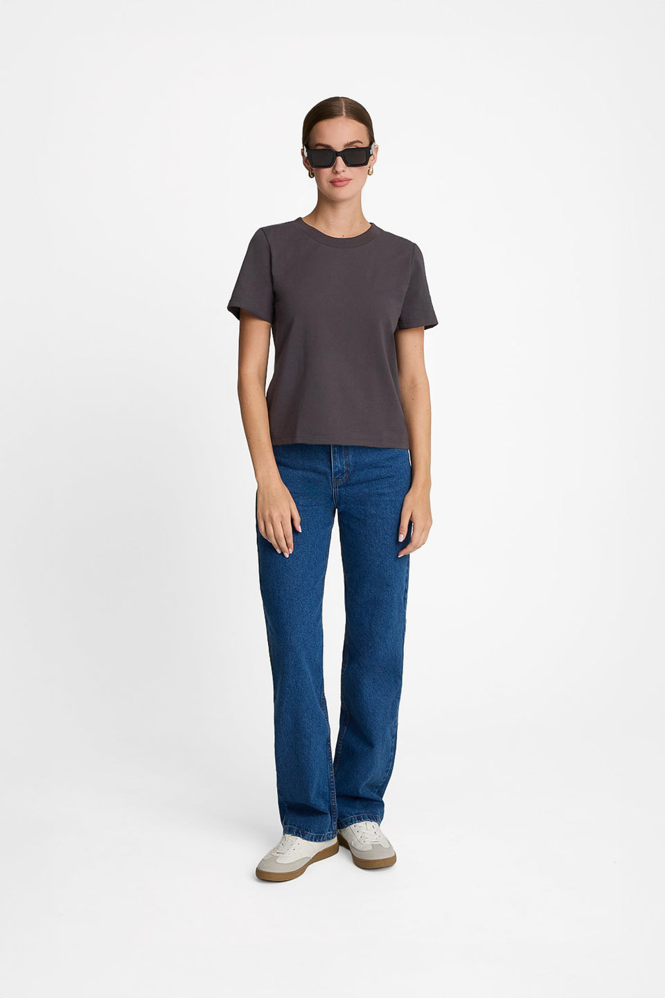 Miss Mighty Steel Grey T-shirt