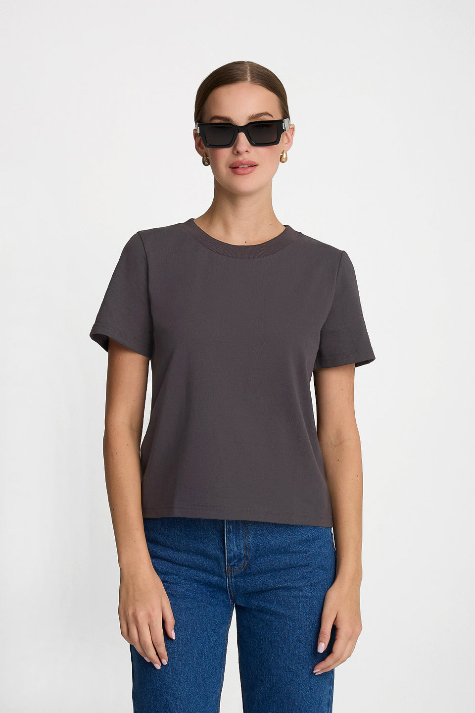 Miss Mighty Steel Grey T-shirt