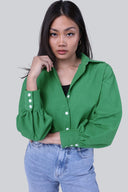Koszula Miss Chic Deep Grass Green