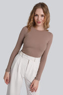 Longsleeve Miss Daily Mokka