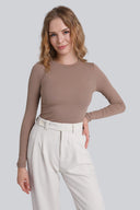 Longsleeve Miss Daily Mokka