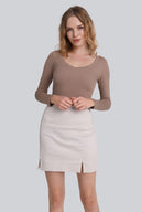 Longsleeve Miss Womanly Mokka