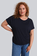 T-shirt Miss Feminine Navy