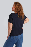 T-shirt Miss Feminine Navy