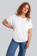 T-shirt Miss Feminine Off White