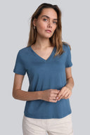 T-shirt Miss Classic Vintage Blue