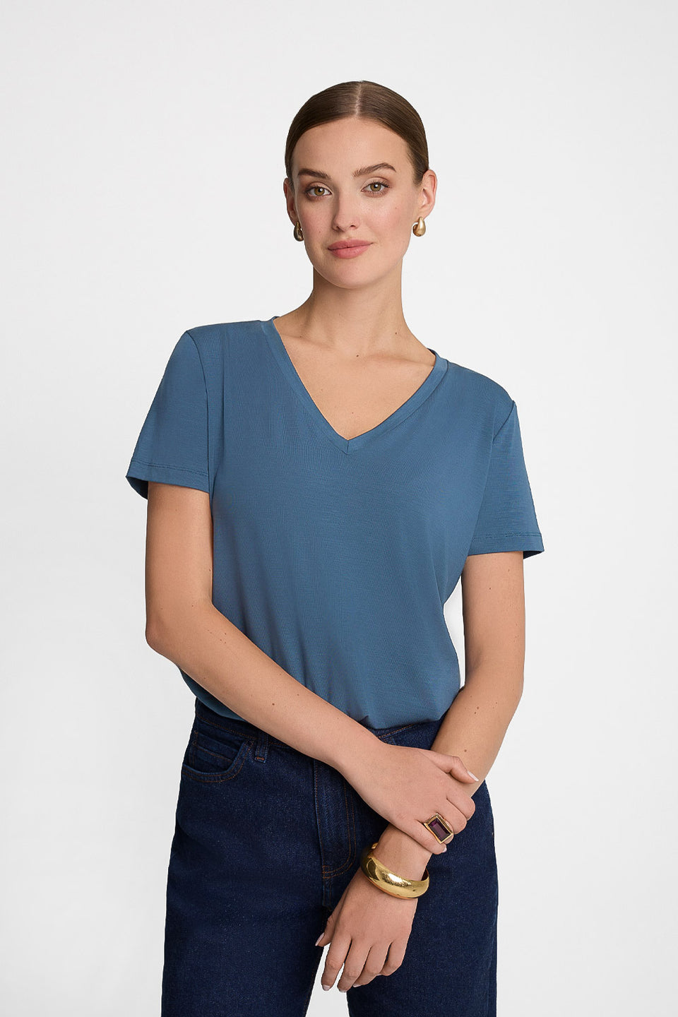 T-shirt Miss Classic Vintage Blue