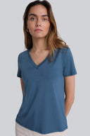T-shirt Miss Classic Vintage Blue