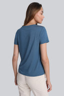 T-shirt Miss Classic Vintage Blue