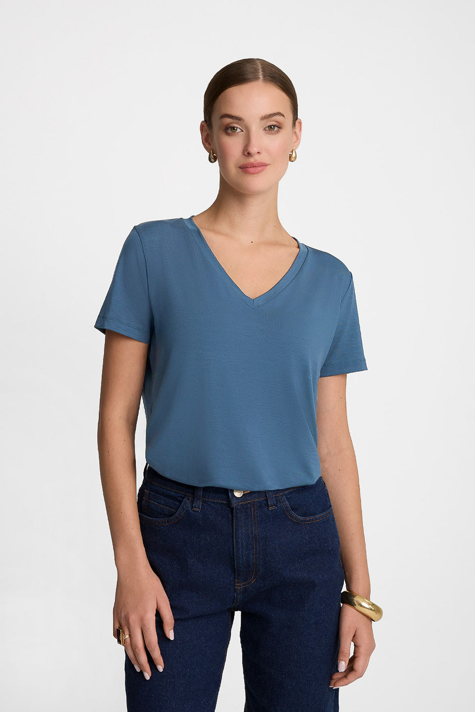 T-shirt Miss Classic Vintage Blue
