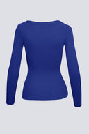 Longsleeve Miss Womanly Cobalt