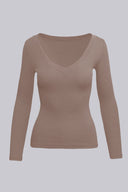 Longsleeve Miss Womanly Mokka