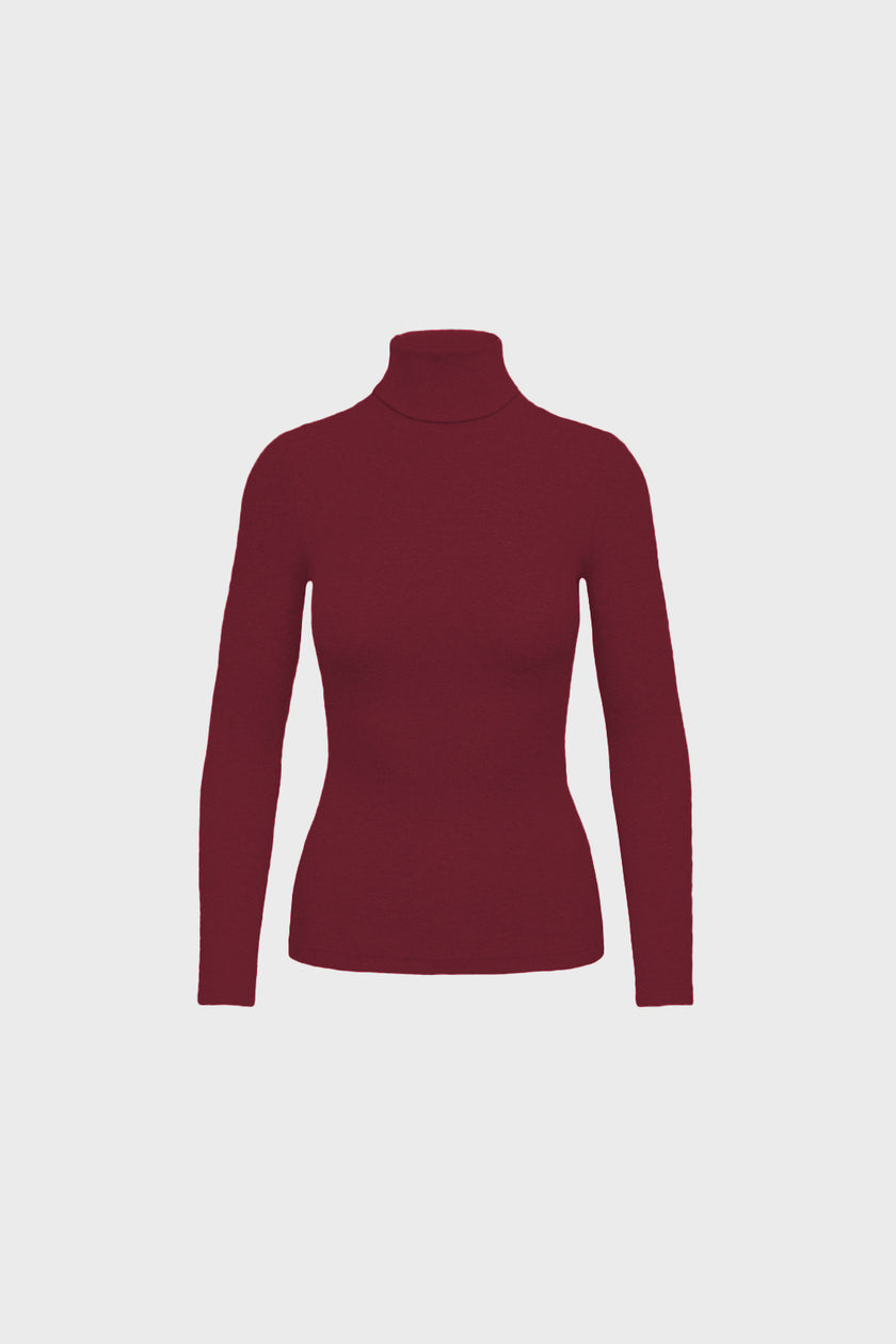 Miss Daily Wine Red T-shirt