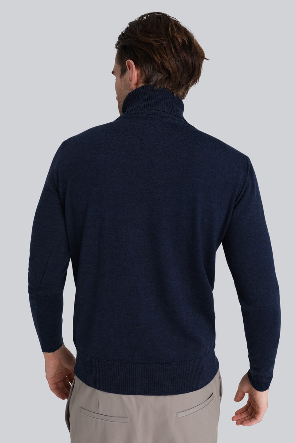 Mr Cuddle Navy Turtleneck