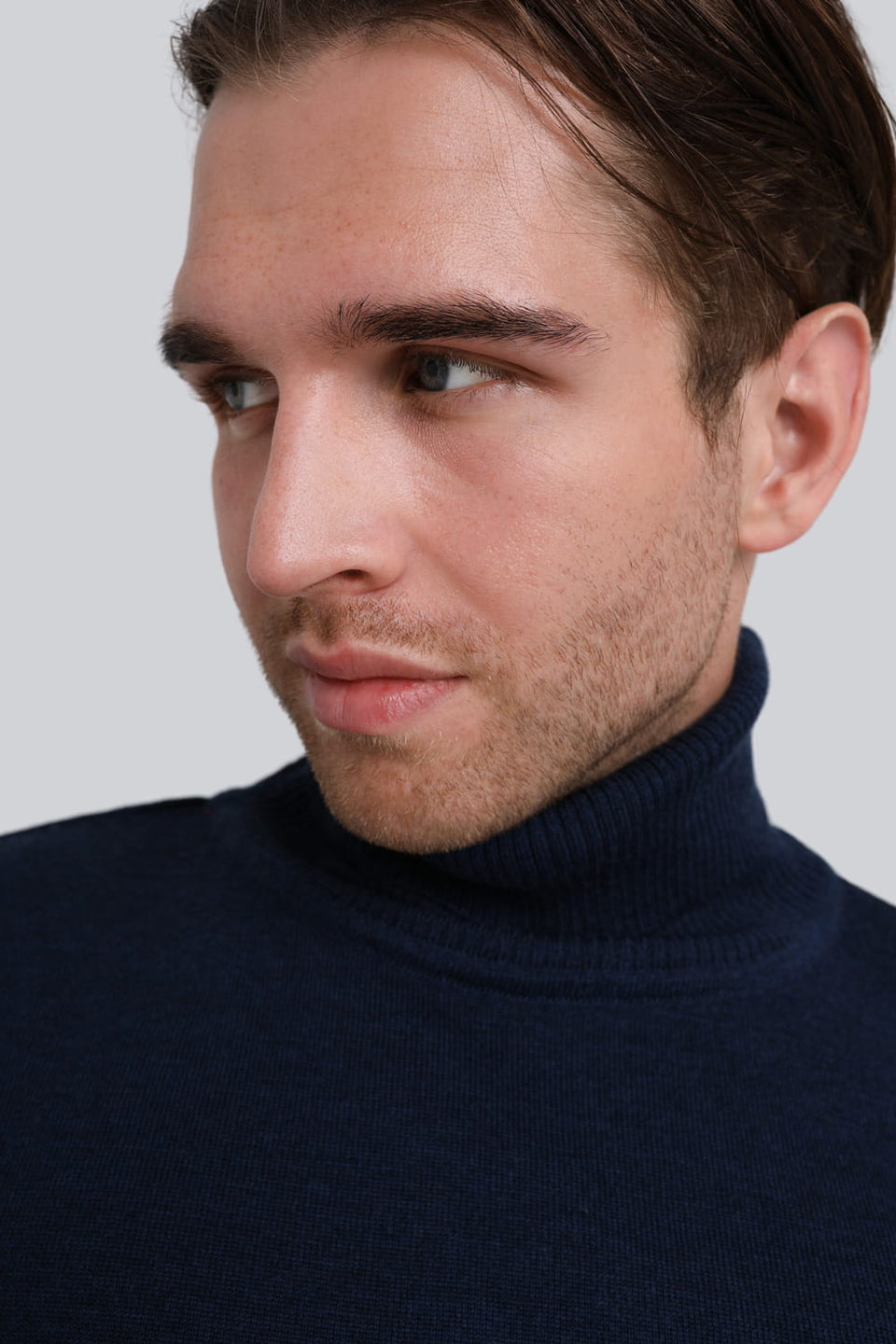 Mr Cuddle Navy Turtleneck