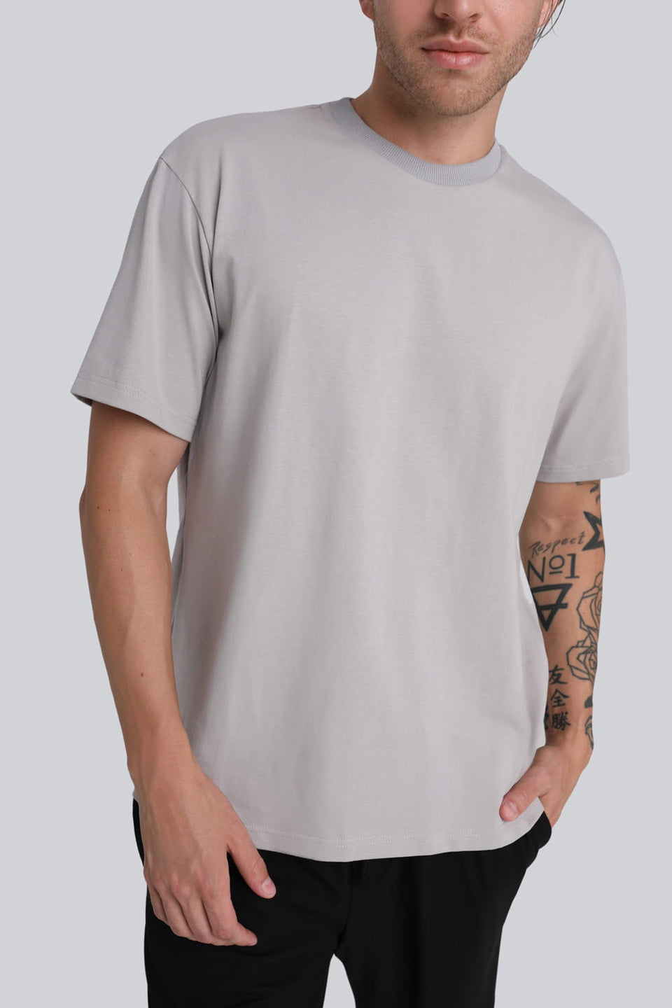 Mr Mighty Silver Grey T-shirt