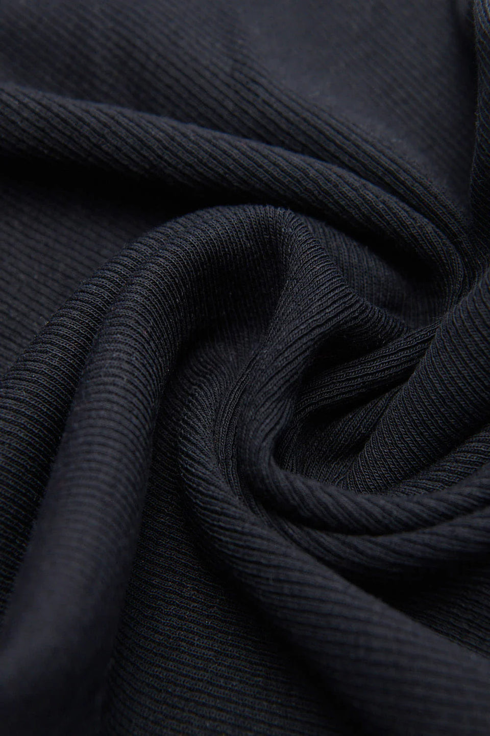 Mr Axis Black Long-Sleeved Top