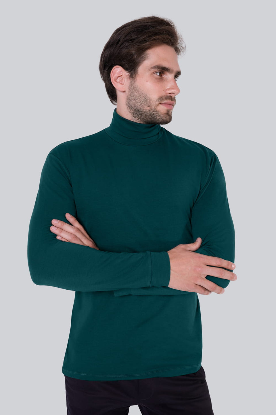Mr Gentle Bottle Green Polo Shirt