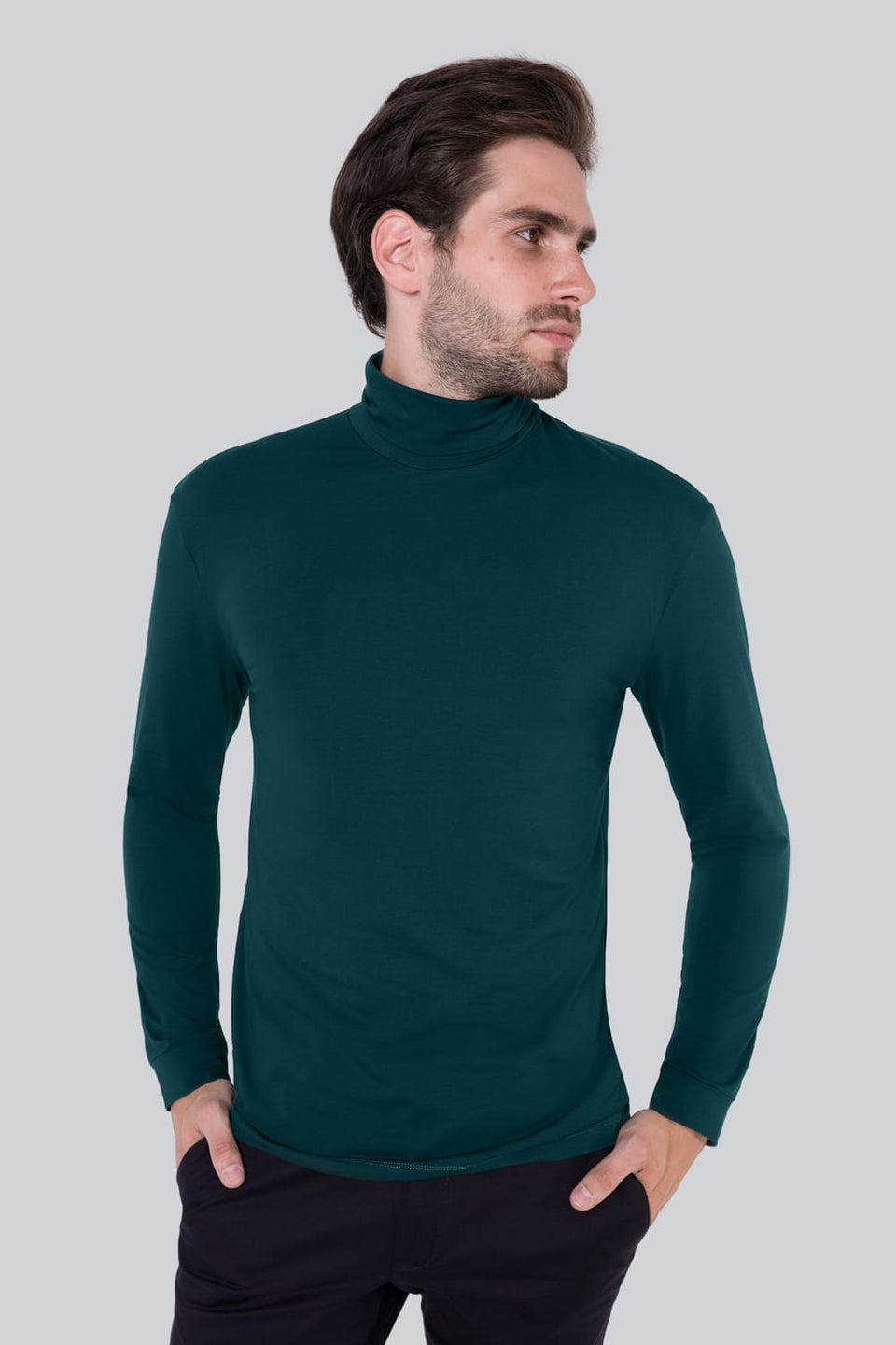 Mr Gentle Bottle Green Polo Shirt