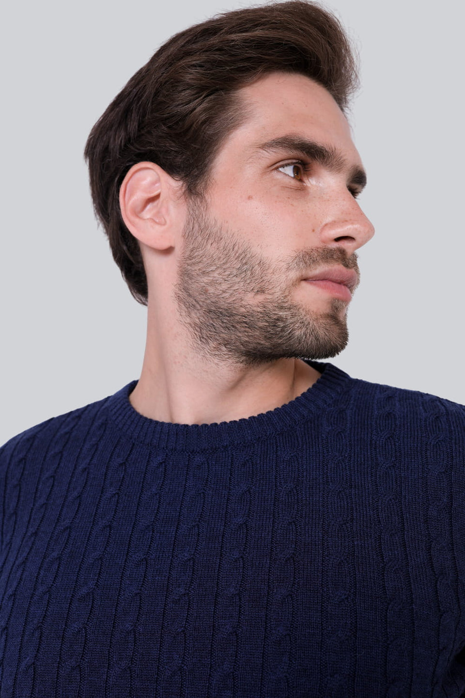Mr Braid Navy jumper
