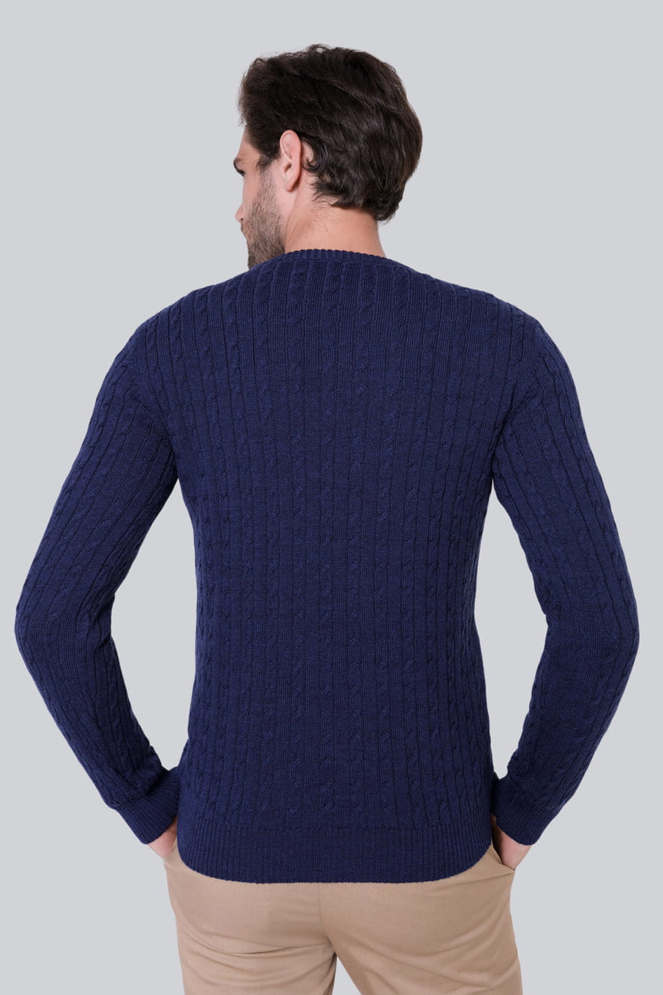 Mr Braid Navy jumper
