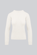Sweter Miss Braid Creme