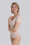 Body Miss Invisible Shortsleeve V-neck Sand