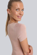 Body Miss Invisible Shortsleeve V-neck Cappuccino