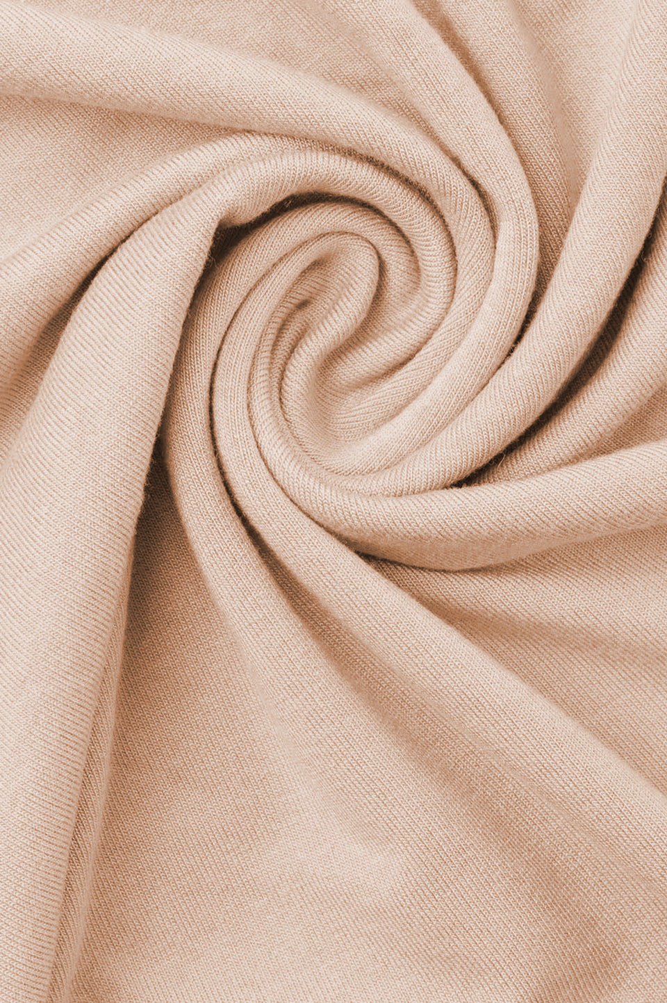 Miss Invisible Long-Sleeved V-Neck Bodysuit in Nude