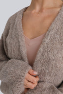 Body Miss Invisible Longsleeve V-neck Cappuccino