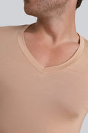 Longsleeve Mr Invisible V-neck Nude