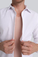 Longsleeve Mr Invisible V-neck Cappuccino