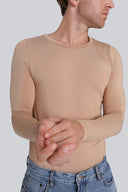 Longsleeve Mr Invisible C-neck Nude