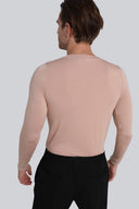 Longsleeve Mr Invisible C-neck Cappuccino